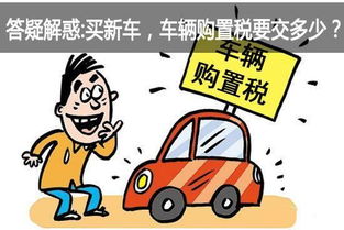 汽车购置税是多少钱 汽车购置税是多少钱