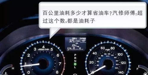 汽车每千公里油耗多少