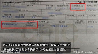 汽车保险100万多少钱 汽车保险100万多少钱