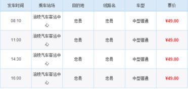 忠县至南充汽车票多少钱(忠县至南充汽车票价查询,票价、时间与路线详解) 忠县至南充汽车票多少钱(忠县至南充汽车票价查询,票价、时间与路线详解)