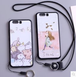 华为手机怎么挂绳子
